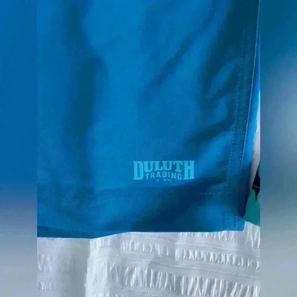 Duluth trading company swim trunk board shorts two pairs like new Summer Fun - Picture 3 of 9